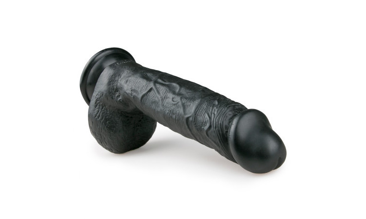 Realistic Dildo Black - 22,5 cm - Image 3