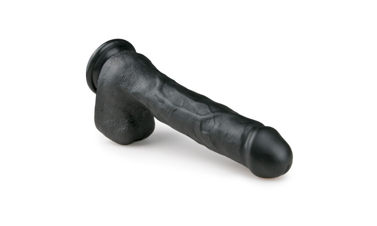 Realistic Dildo Black - 29,5 - Image 3