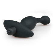 Black Silicone Prostate Vibrator - Image 4
