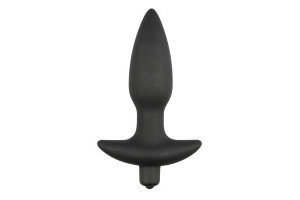 Black Silicone Perineum Tickler