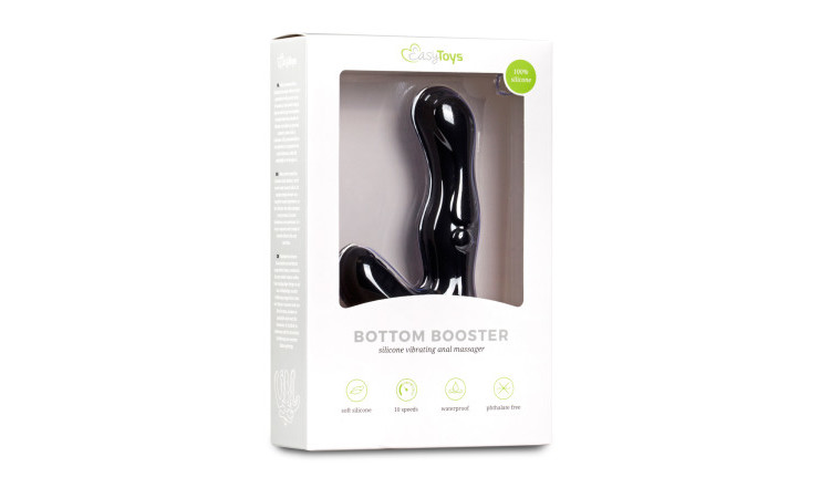 Black Vibrating Buttplug - Image 2