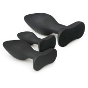 Black Silicone Buttplug Set - Image 4