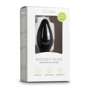 Small Black Silicone Buttplug - Image 2
