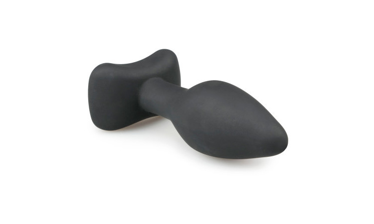 Small Black Silicone Buttplug - Image 3