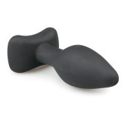 Small Black Silicone Buttplug - Image 3