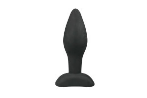 Small Black Silicone Buttplug