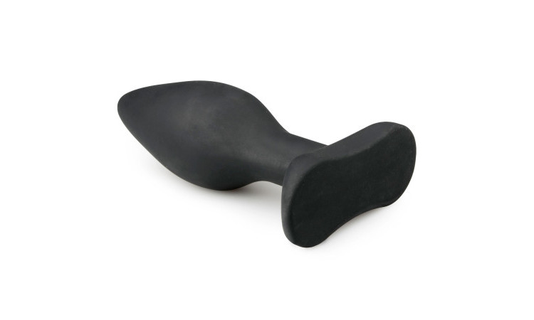 Large Black Silicone Buttplug - Image 4