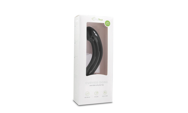 Silicone Black Prostate Dildo - Image 2