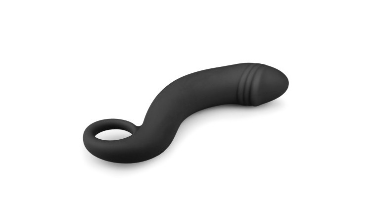 Silicone Black Prostate Dildo - Image 5