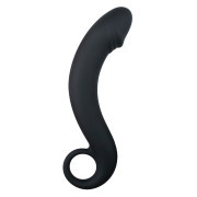 Silicone Black Prostate Dildo - Image 1