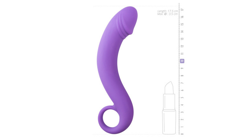 Silicone Purple Prostate Dildo - Image 4
