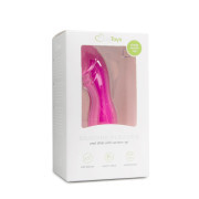 Pink Silicone Suction Cup Dildo - Image 2