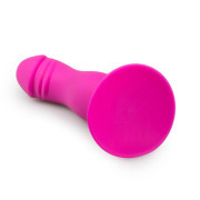 Pink Silicone Suction Cup Dildo - Image 5