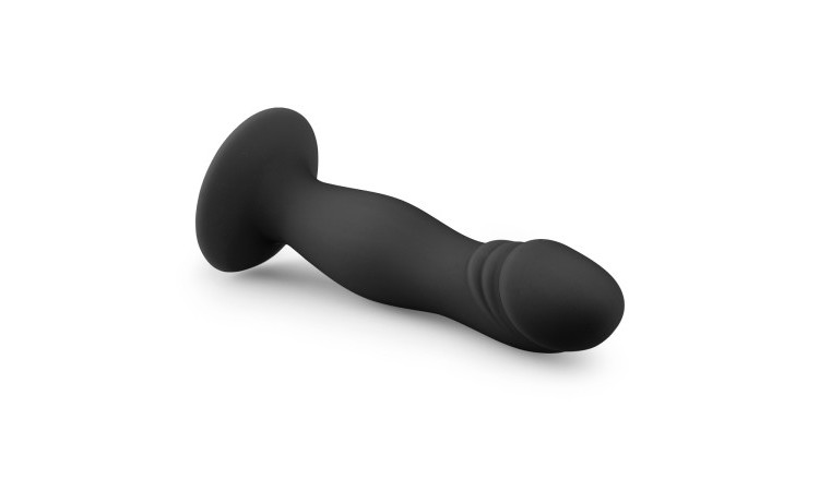 Black Silicone Suction Cup Dildo - Image 3