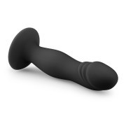 Black Silicone Suction Cup Dildo - Image 3