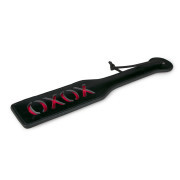 Black Leather Paddle - XOXO - Image 4