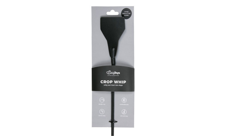 Leahter Black Whip - Image 2