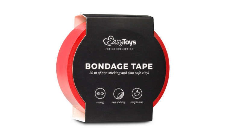 Red Bondage Tape - Image 2