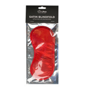 Red Satin Eye Mask - Image 2