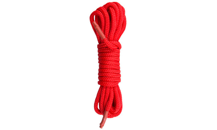 Red Bondage Rope - 5m - Image 1