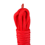 Red Bondage Rope - 10m - Image 3