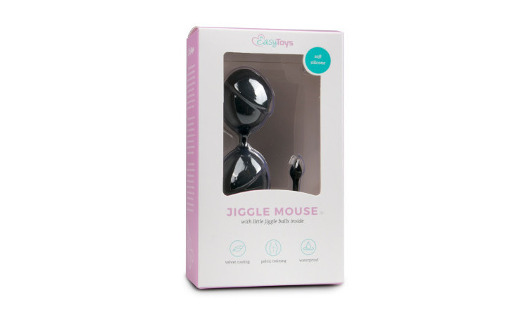 Black Double Vagina Balls - Image 2