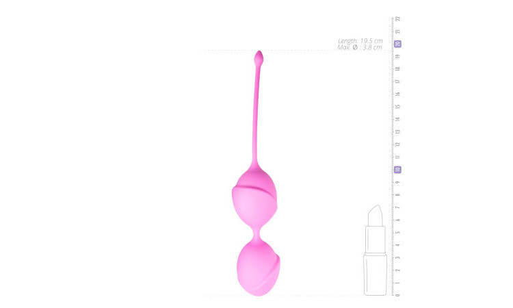 Pink Double Vagina Balls - Image 4
