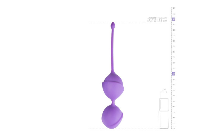 Purple Double Vagina Balls - Image 4