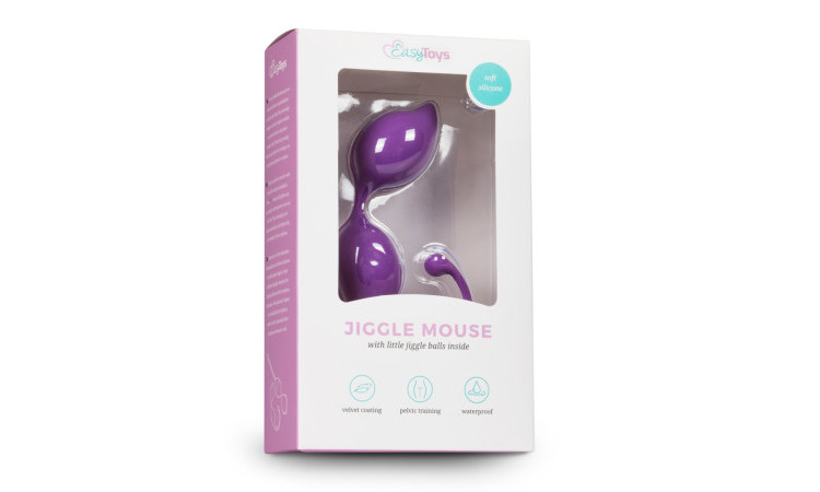 Curved Kegel Balls - Purple - Image 2