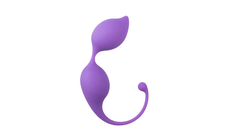 Curved Kegel Balls - Purple - Image 1