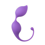 Curved Kegel Balls - Purple - Image 1