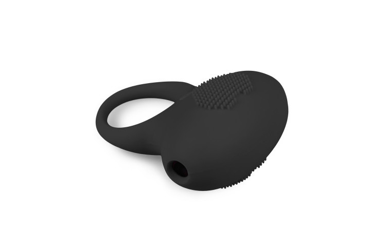 Vibrating Cock Ring - Black - Image 2