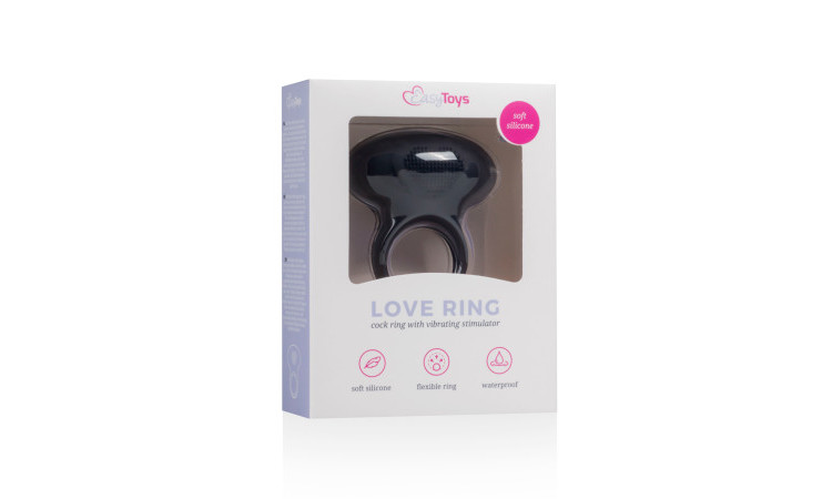 Vibrating Cock Ring - Black - Image 4