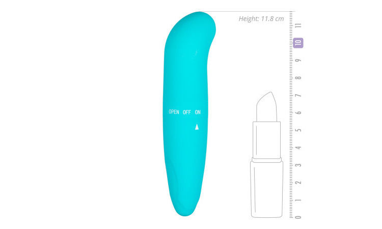 Mini G-Spot Vibrator - Turquoise - Image 5