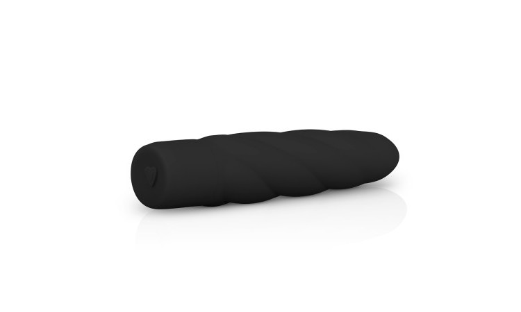 Black Silicone Vibrator - Image 2