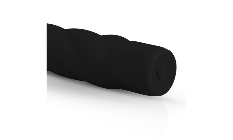 Black Silicone Vibrator - Image 3