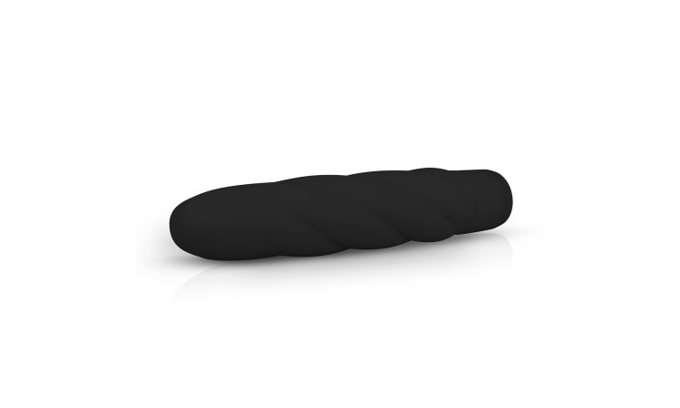 Black Silicone Vibrator - Image 4