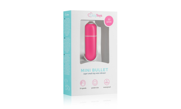 10 Speed Bullet Vibrator - Pink - Image 6