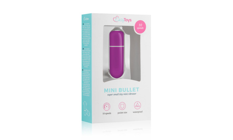 10 Speed Bullet Vibrator - Purple - Image 6