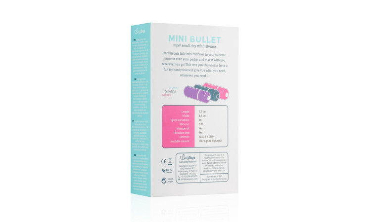10 Speed Bullet Vibrator - Purple - Image 7