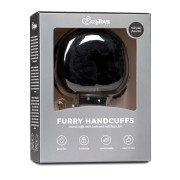 Furry Handcuffs - Black - Image 2