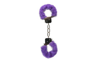 Furry Handcuffs - Purple