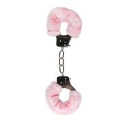 Furry Handcuffs - Pink - Image 1