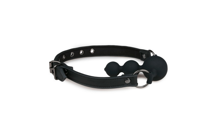 Ball Gag With Silicone Beads - Image 3