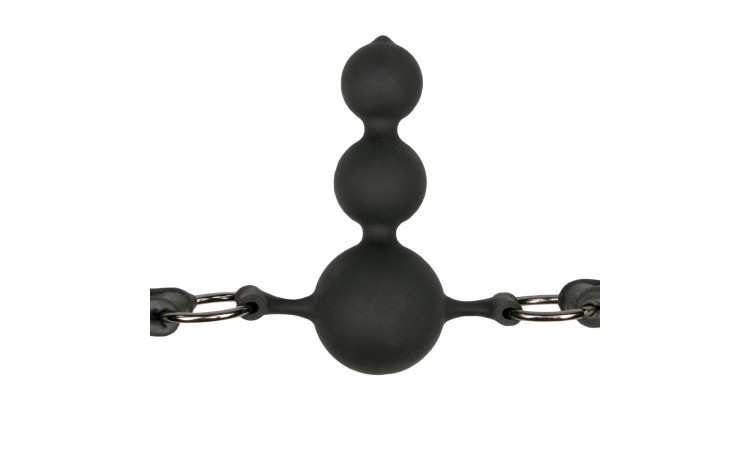 Ball Gag With Silicone Beads - Image 5