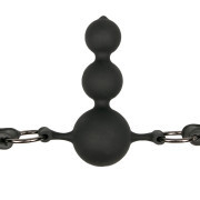 Ball Gag With Silicone Beads - Image 5