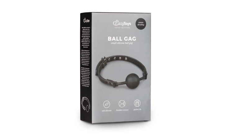 Ball Gag With Silicone Ball - Image 2