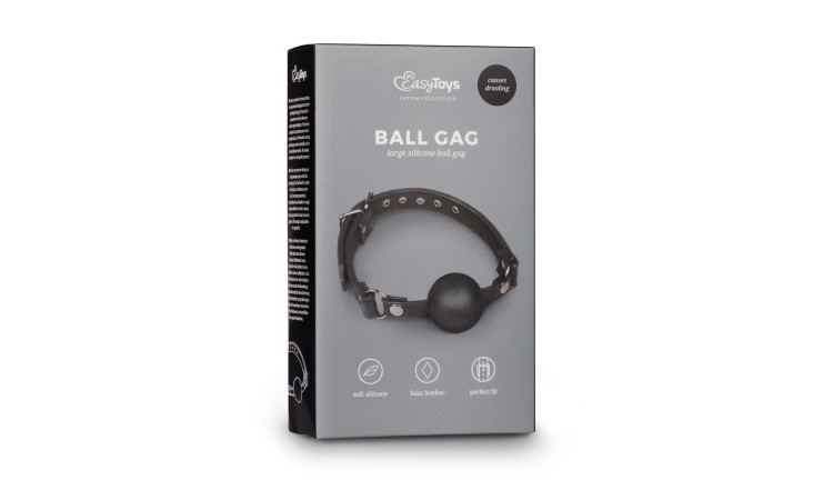 Ball Gag With Large Silicone Ball - Image 2