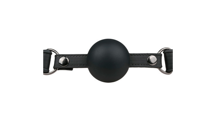 Ball Gag With Large Silicone Ball - Image 4
