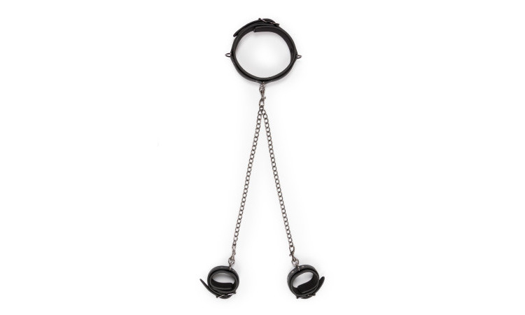 Leather Collar With Anklecuff - Image 4
